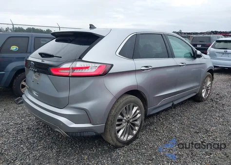 2021 Ford Edge Titanium from USA, damaged, VIN 2FMPK3K90MBA59720